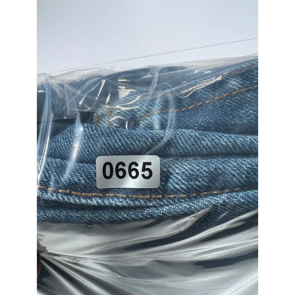 Levi's 501 Original Fit Men 36x36 Blue Medium Wash Straight Leg Button Fly Jeans